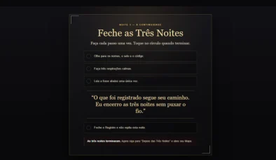 Captura real da área de membros: A Continuidade
